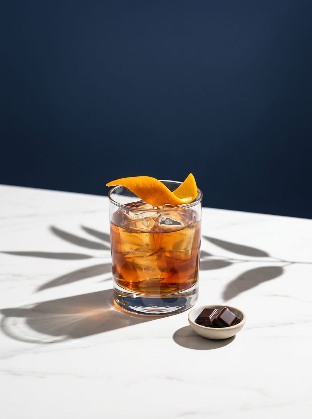 Maple Rum Old-Fashioned